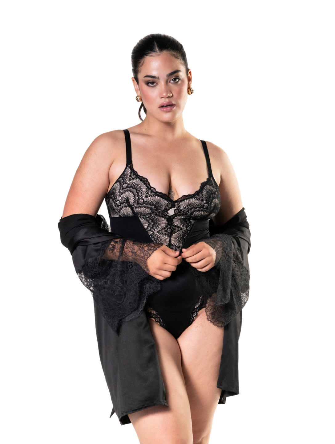 Shapewear half kanten Bodysuit