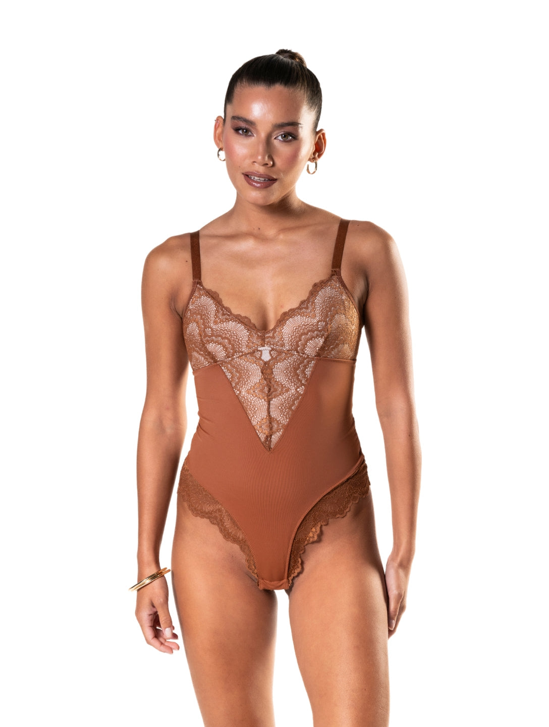 Shapewear half kanten Bodysuit
