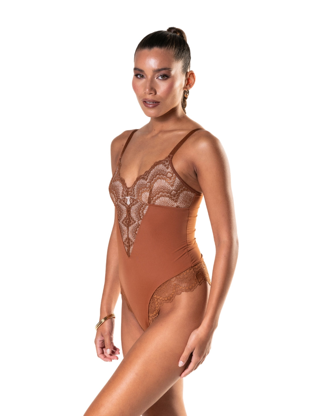 Shapewear half kanten Bodysuit