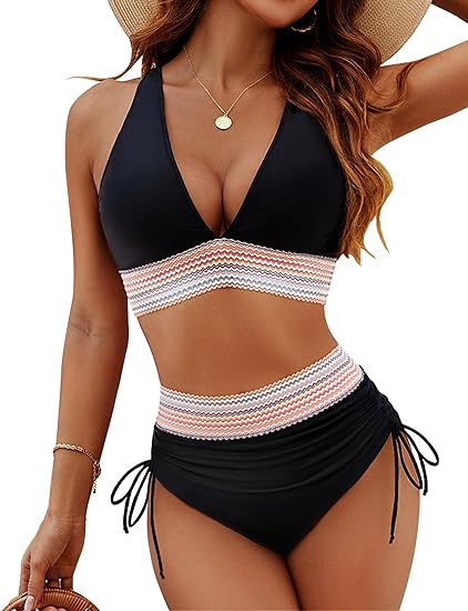 Corrigerende Bikini met Hoge Taille